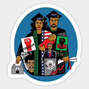 The Black Experience Sticker